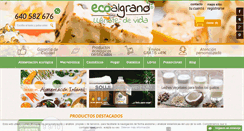 Desktop Screenshot of ecoalgrano.com